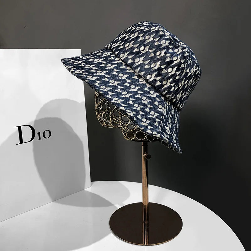New Fisherman Hat, Spring And Summer Sun Protection Basin Hat, Korean Version, Japanese Fashion Versatile Sun Protection Hat Good Vibrations