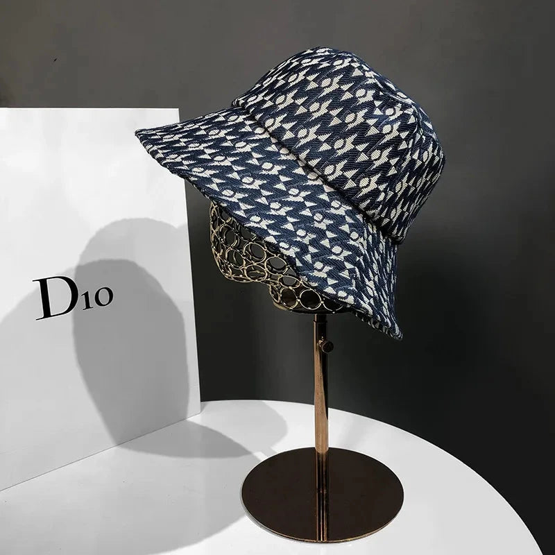 New Fisherman Hat, Spring And Summer Sun Protection Basin Hat, Korean Version, Japanese Fashion Versatile Sun Protection Hat Good Vibrations