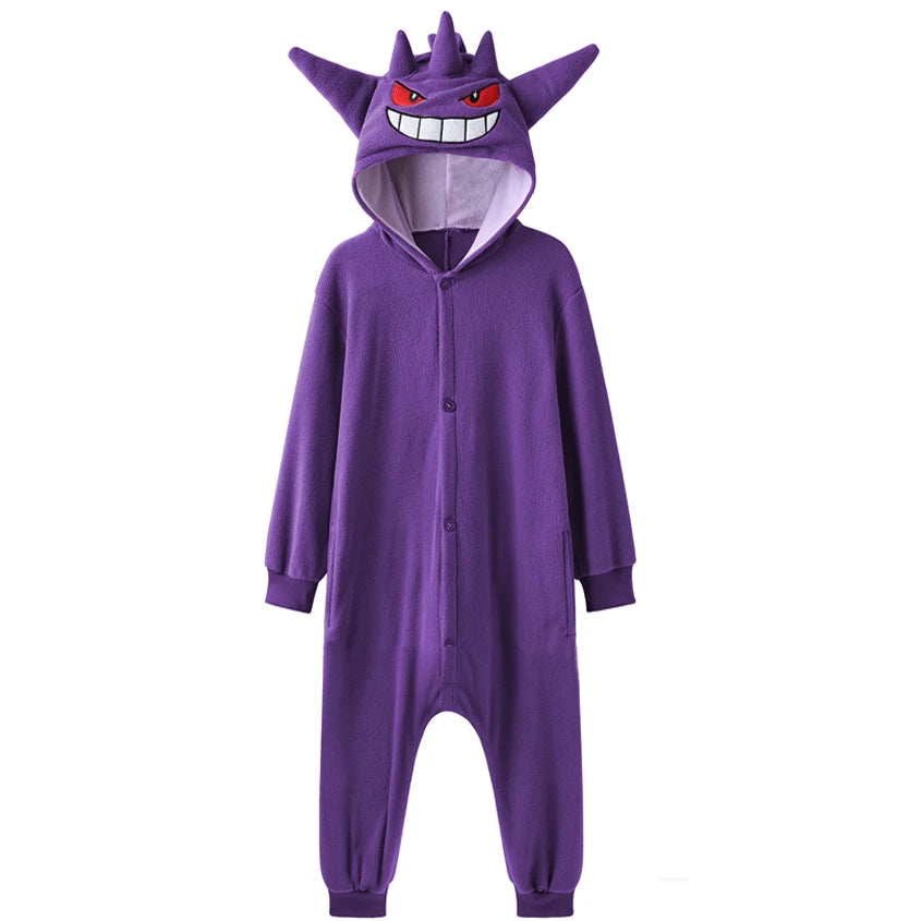 Women Onesies Charizard Pajama Gengar Kigurumi Umbreon Onesie For Adults Piplup Women Full Body Pyjama Halloween Cosplay Costume Good Vibrations