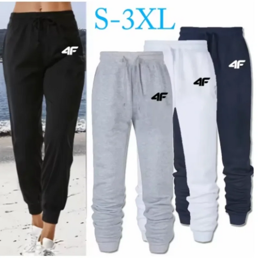 4F Men's Creativity Printed Jogging Pants, Fitness Joggers, Running Pants, Training Sport Trousers, Sportswear Sweatpants, Good Vibrations
