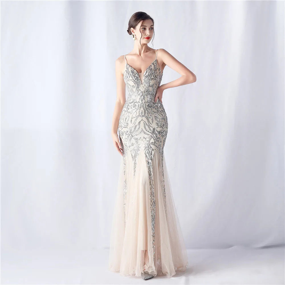 Luxury Prom Dress Women's Elegant Long Dress Party 2024 Graduation Ceremonies Prom Evening Formal Fashion Maxi Dress Wholesale Good Vibrations