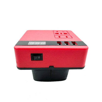 Power Inverter 120W For Milwaukee 18V M&18 Battery DC 18V To 220V Inverter Adapter Power Supply Inverter For Home Appliances Good Vibrations