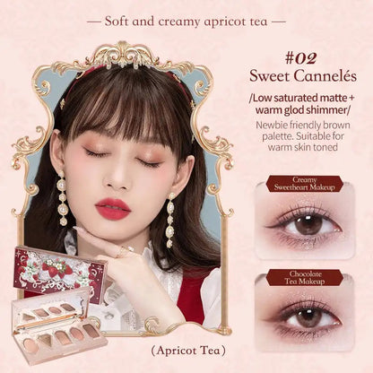 Moonlight Mermaid Gemstone Eyeshadow Palette Highly Pigmented Matte Shimmer Swan Ballet Eye shadow Collection Good Vibrations