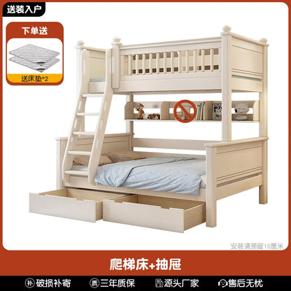 Comforter Wooden Kids Beds Boundary King Size Modern Style Bunk Children Beds Princess Bedroom Litera Infantil Kids Furniture Good Vibrations