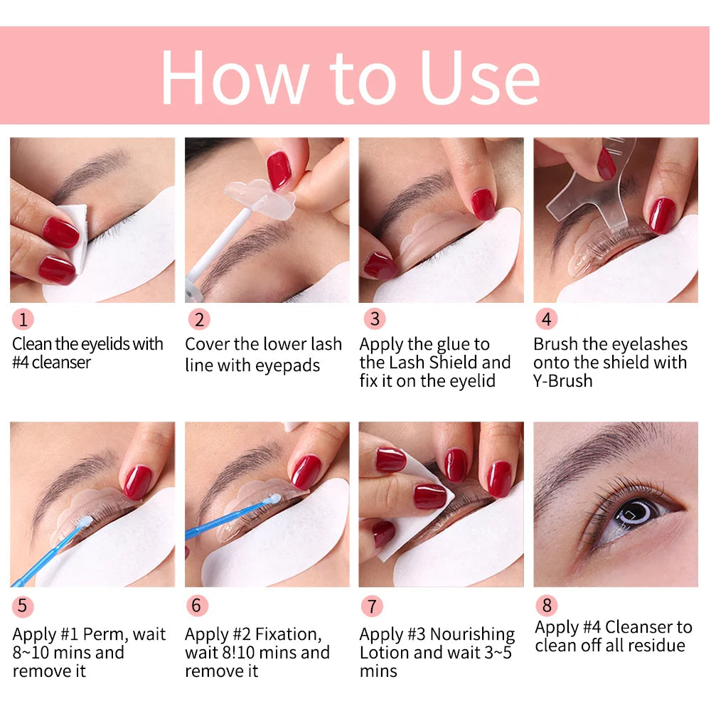 Dropshipping ICONSIGN Upgrade Version Lash Lift Kit Lifting Eyelashes Lasting 6-8 Weeks Lash Perm Eyelash Enhancer Makeup Tools Good Vibrations