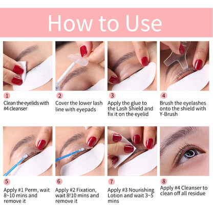 Dropshipping ICONSIGN Upgrade Version Lash Lift Kit Lifting Eyelashes Lasting 6-8 Weeks Lash Perm Eyelash Enhancer Makeup Tools Good Vibrations