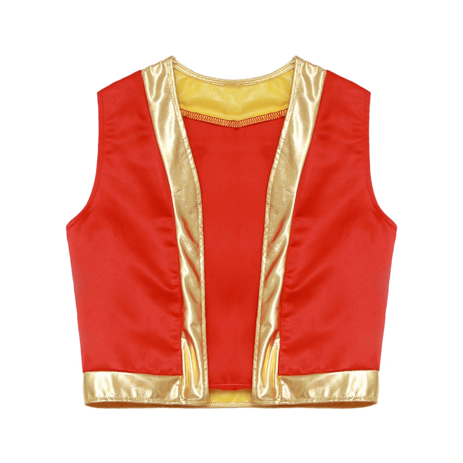 #6-16 Arab Prince Costume Persian Arabian Halloween Role Play Cap Sleeves Vest Waistcoat with Harem Pant Suit Carnival Outfits Good Vibrations