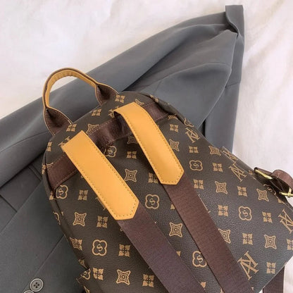 2025 Designer Backpack Women, Lightweight Large Capacity Travel Rucksack, Chic Minimalist School Bag for Casual Street Style Good Vibrations