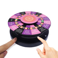 Truth or Dare Game Valentine games party Game Romantic Toy Action Couples Foreplay Prop Turntable Gift DIY Adult Game Board Game Good Vibrations