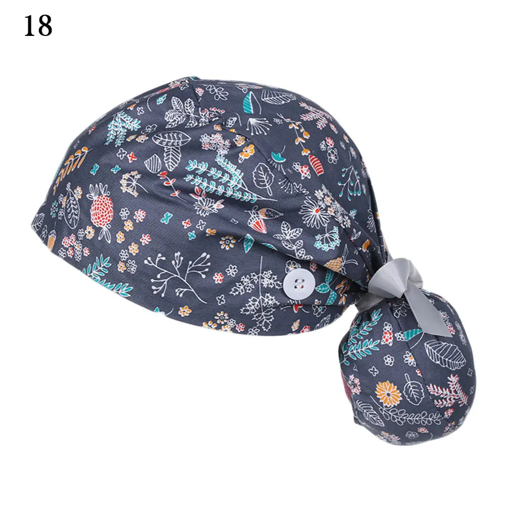Women & Men Tie Back Hats Ponytail Holder Adjustable Long Hair Cap Working Hat With Button Working Cap Good Vibrations