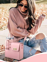 Outdoor portable crossbody water cup protection multifunctional universal water bottle storage bag single shoulder solid color Good Vibrations