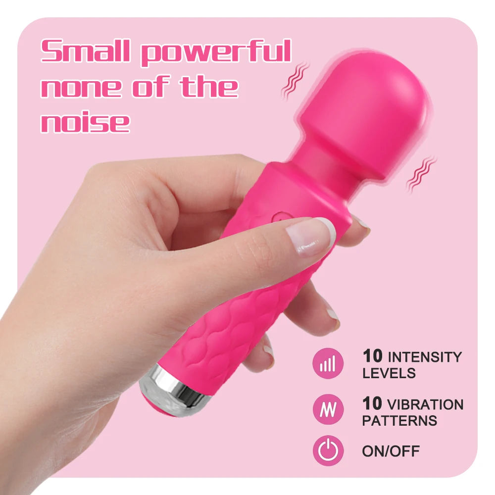 Adult Erotica Products Vibrator AV Magic Wand Female G-spot Massager Vagina Vibrator Masturbation Tools for Women Couple Sex Toy Good Vibrations