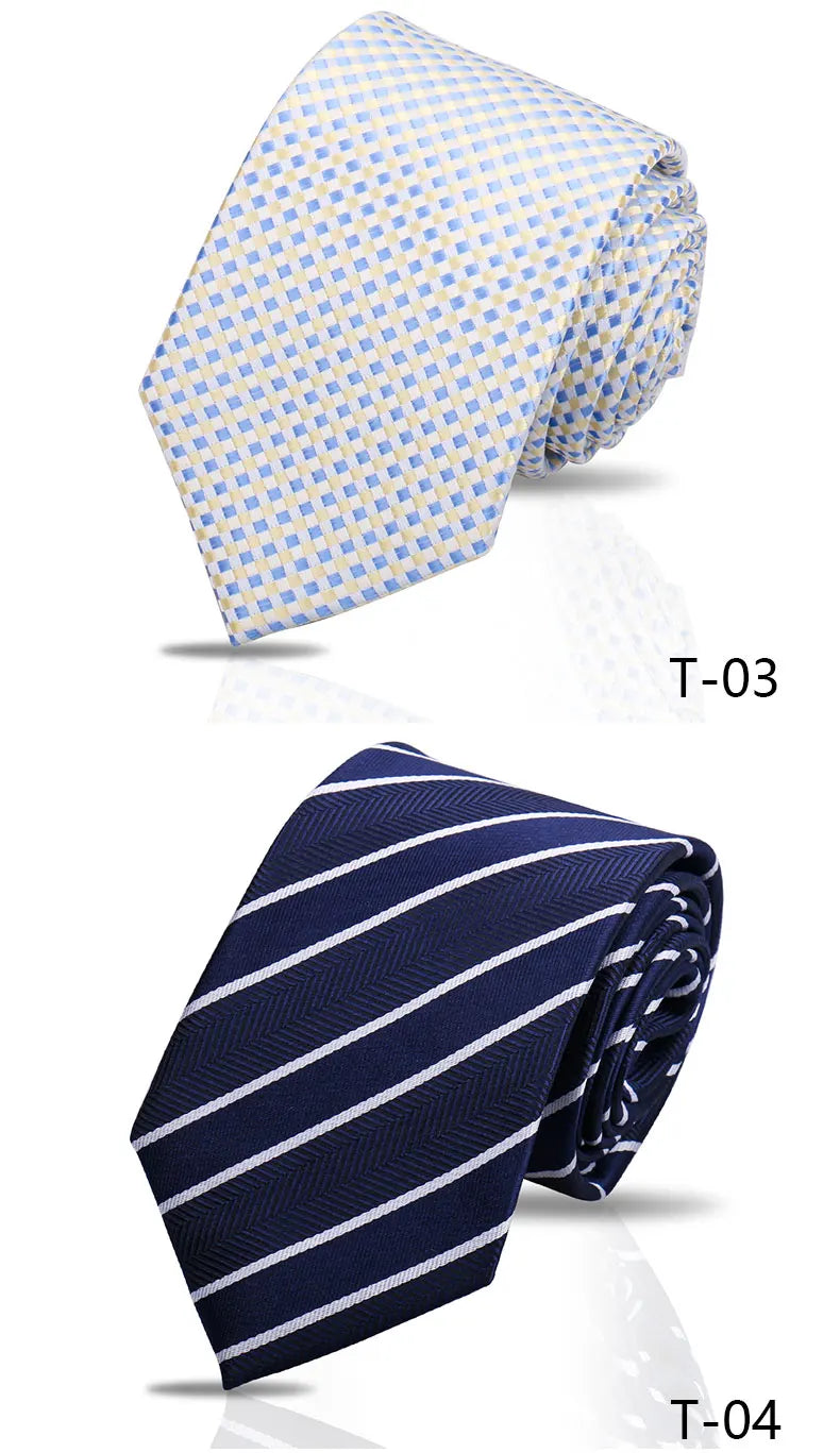 Elegant Ties For Men Fashion Item Necktie High Quality Classic Men Tie Suit Accessories Wedding Gifts Business Party Wholesale Good Vibrations
