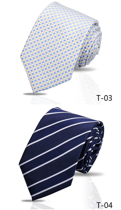 Elegant Ties For Men Fashion Item Necktie High Quality Classic Men Tie Suit Accessories Wedding Gifts Business Party Wholesale Good Vibrations