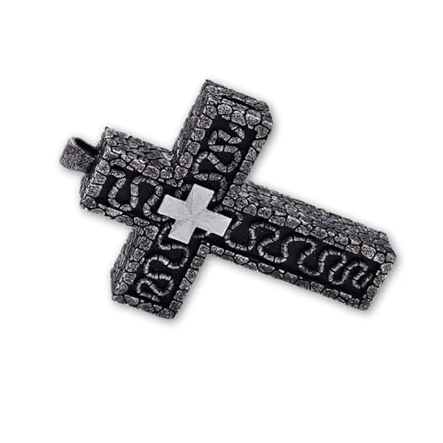 Squid Necklace Set Cross Shaped Necklace With Compartment Necklace With Old Cross Pendant, Necklace With Cross Shaped Necklace Good Vibrations