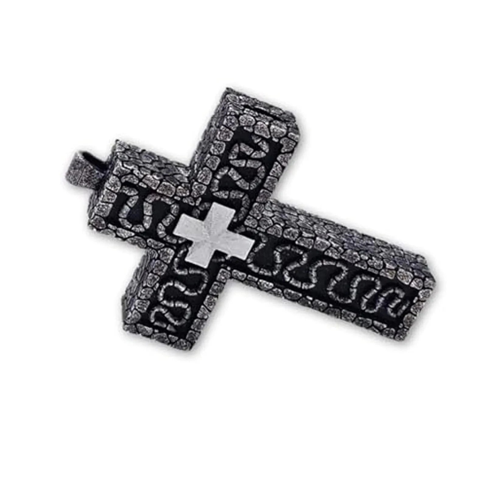 Squid Necklace Set Cross Shaped Necklace With Compartment Necklace With Old Cross Pendant, Necklace With Cross Shaped Necklace Good Vibrations