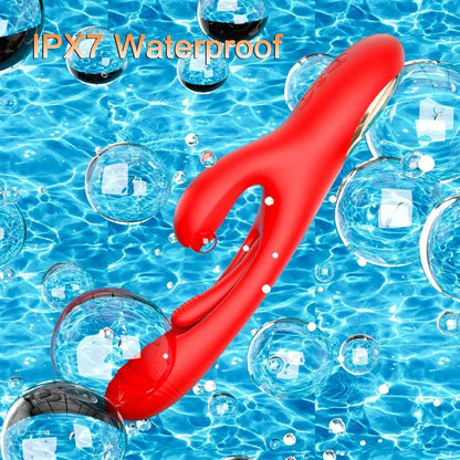 Women Clitoris Stimulator Powerful Rabbit Dildo Vibrator 