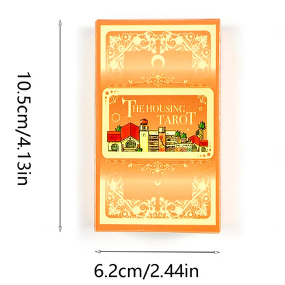 The Housing Tarot Cards 78 Cards English Version Divination Board Games Cards Game Family Gatherings Entertainment Tarot Cards Good Vibrations