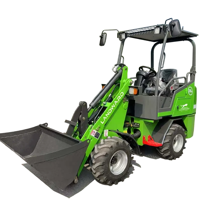 Farm Use Construction Machinery China Mini Electric Loader Battery Operated Small Articulated Front End Wheel Loader Customized Good Vibrations