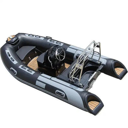 Rigid Hull Inflatable Yacht Rib Boat for Fishing and Sport Rowing Console Rescue Fiberglass Certified Aluminum Patrol Center Good Vibrations