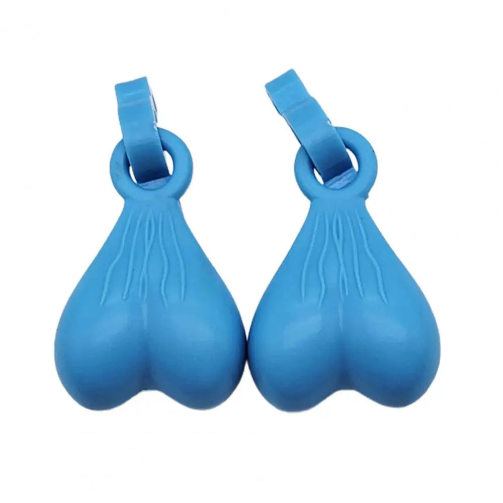 2Pcs Resin Croc Balls Shoe Charm Hanging Pendant Outdoor Sandals Novelty Testis Funny Sandal Shoes Ball Ornaments Shoe Buckle Good Vibrations