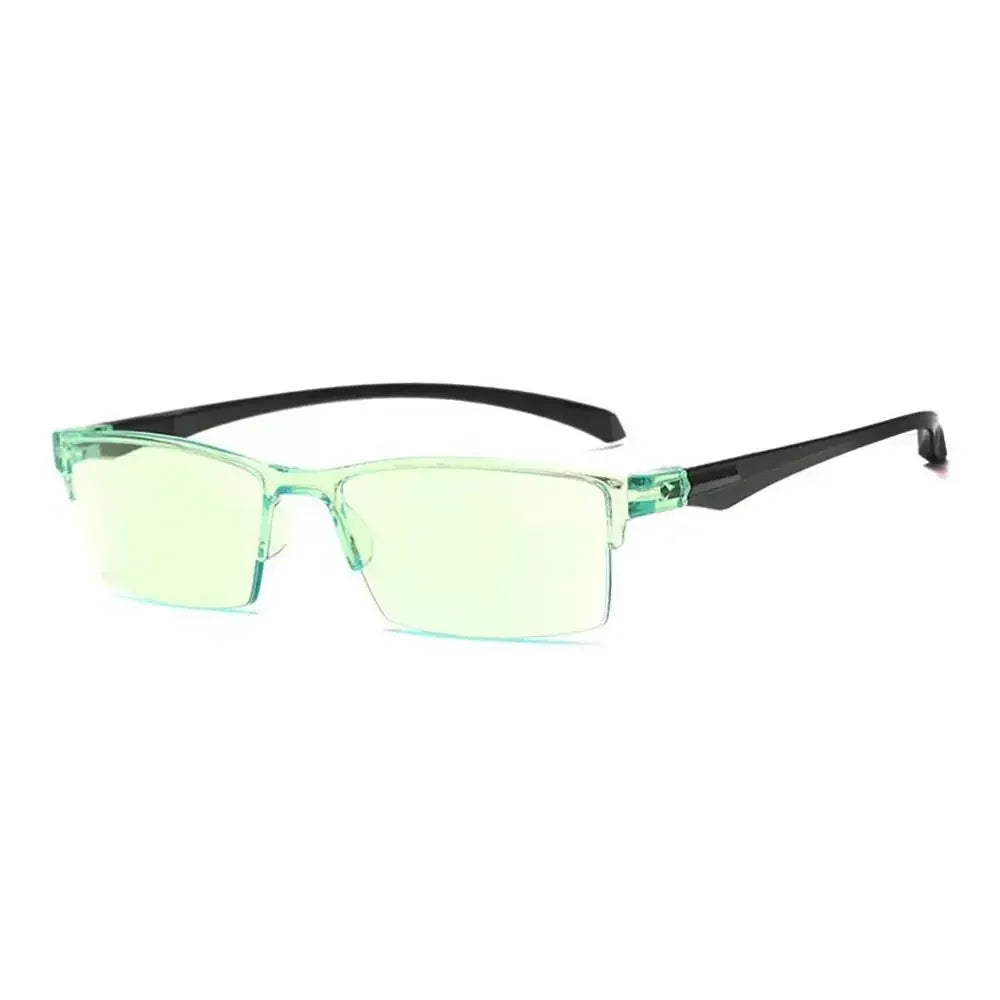 Smart Automatic Zoom Reading Glasses Anti Blue Ray Eyeglasses Autofocus Power Half-Rim Near Far Computer Glasses Good Vibrations