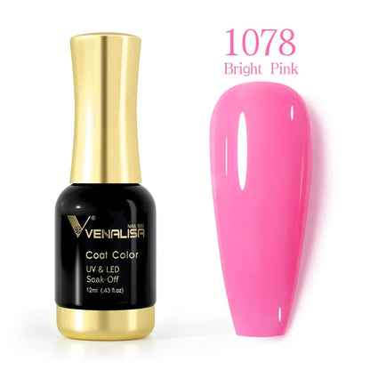Nail Salon Long Lasting Shining Soak Off Color Nail Gel Polish Good Quality Topcoat Color Gel 111 Colors Nail Polish Gel Lacquer Good Vibrations