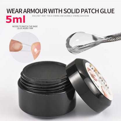 10/5/1pcs Extra-Strong Nail Glue Quick Dry Nail Tips Adhesive Acrylic Nail Glue Professional DIY Rhinestone False Nail Glue Good Vibrations