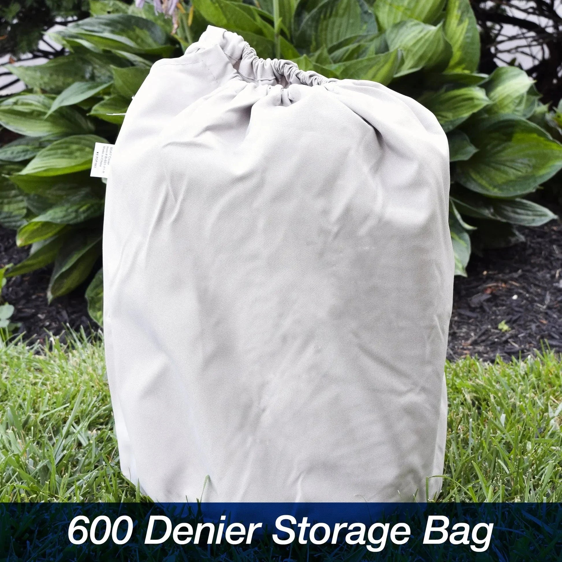 30-32FT 600D T-Top Boat Cover Personal Watercraft Weather Ripstop Trailerable Heavy Duty Polyester Boat Cover Up To 114" WIDTH Good Vibrations