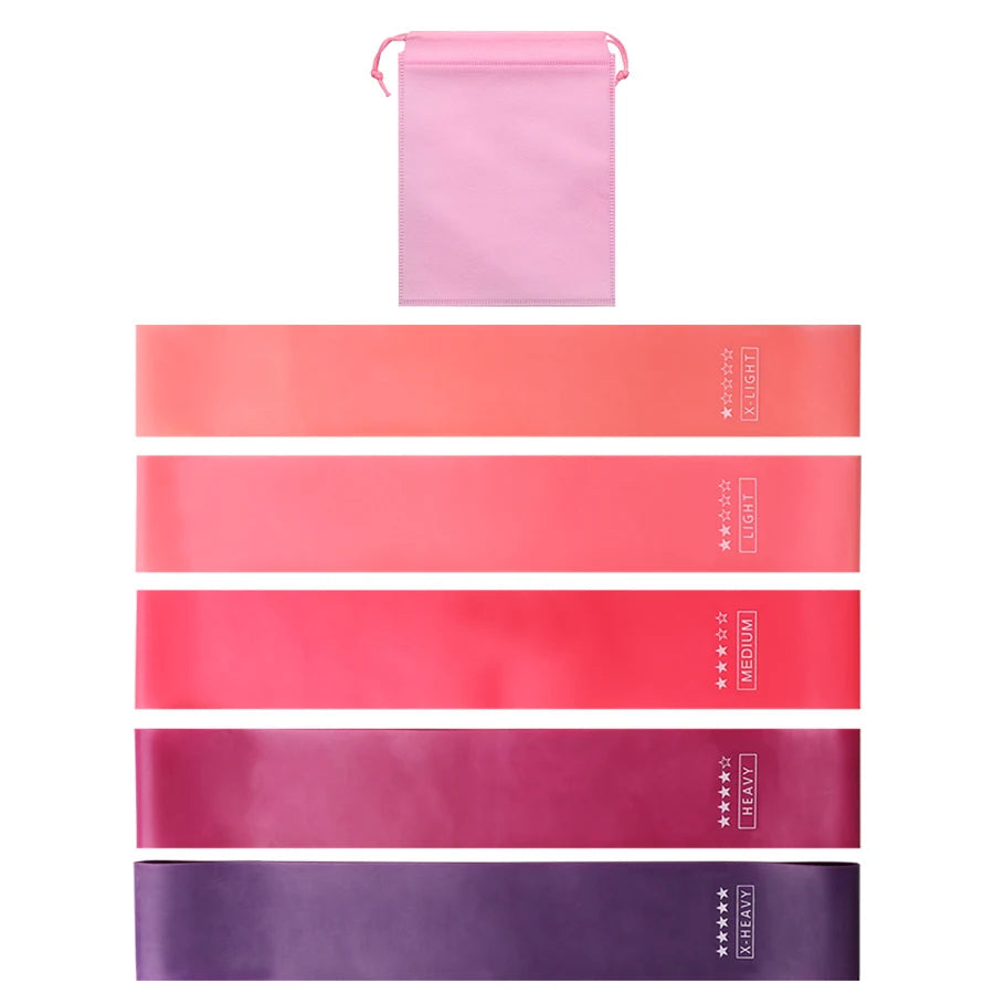 Home training yoga sport resistance bands Fitness Elastic Resistance Bands Stretching Pilates Crossfit Workout Gym Equipment Good Vibrations