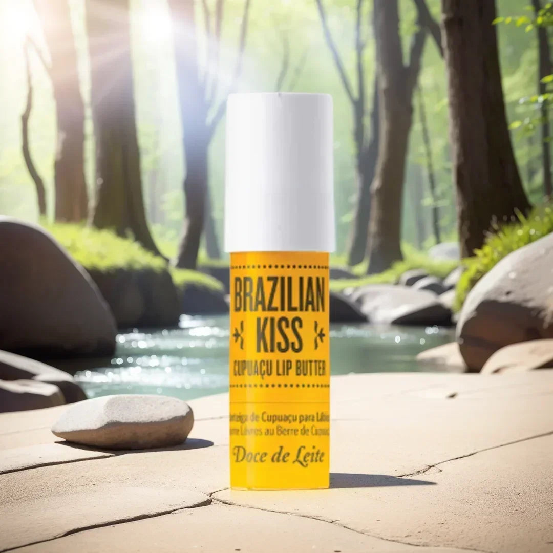 Lip Balm Brazil Kiss Lip Gloss Long Lasting Moisturize Lipstick Anti Drying Reducing Lip Lines Deep Nourishing Lip Care Makeup Good Vibrations