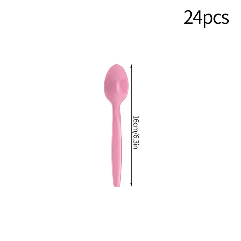 24pcs 7/9inch Pink Daisy Theme Disposable Tableware Flower Plate Napkin Straws Banner Birthday Party Baby Shower Wedding Decor Good Vibrations