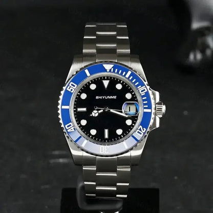 WATCH1 Store  Men's 904L Automatic Mechanical Watch Stainless Steel Bracelet Ceramic Waterproof Sapphire Glass Good Vibrations