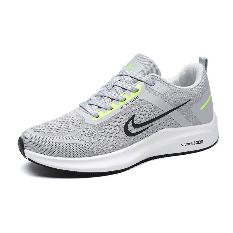 Men's Shoes 2025 New Summer Breathable Mesh Casual Sports Shoes Men's Trendyy Versatile Work Running Shoes Good Vibrations