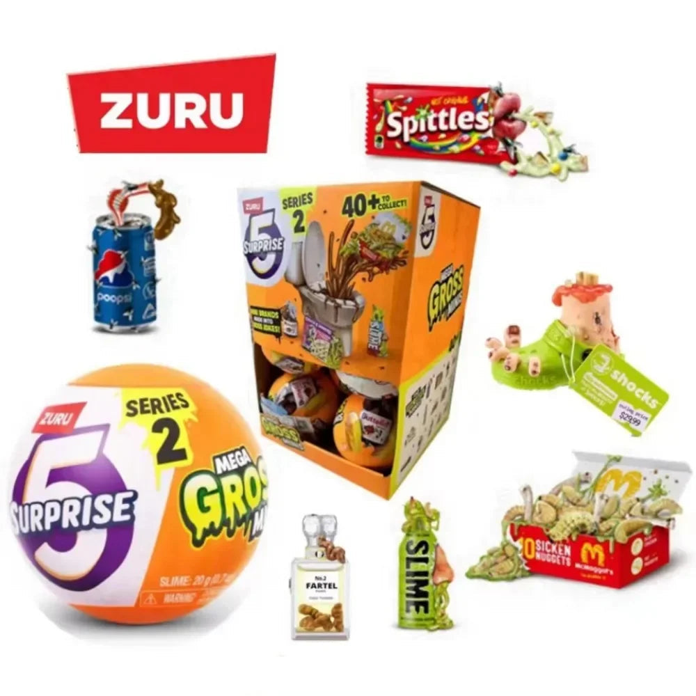Zuru 5 Surprise Mini Brands Toys Zuru Mystery Blind Box Original Miniature Toy Childrens Surprise Blind Box Toy Gifts Cute Toys Good Vibrations