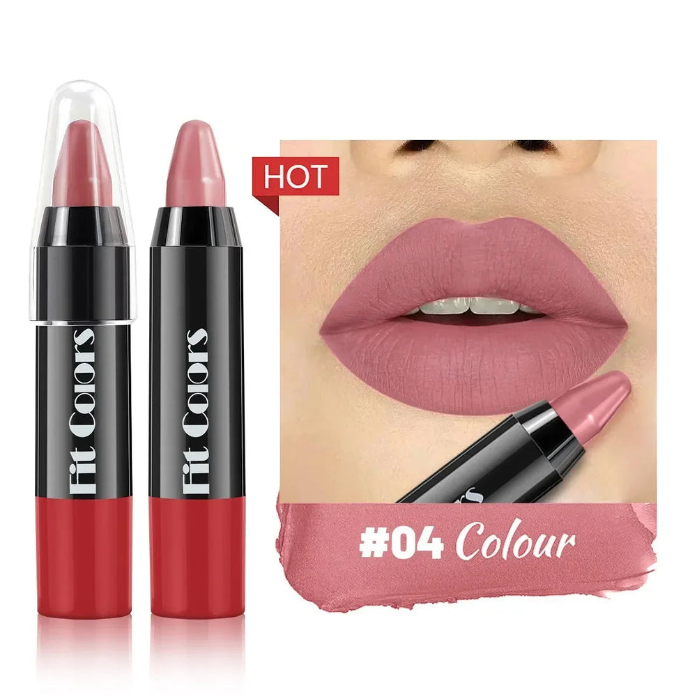 1PC Matte Lip Liner Pencil Lip Outline Contouring Lasting Waterproof Lipstick Crayon Pigments Moisturizing Lip Balm Cosmetics Good Vibrations