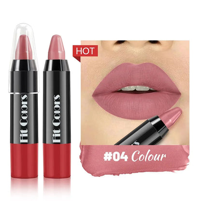 1PC Matte Lip Liner Pencil Lip Outline Contouring Lasting Waterproof Lipstick Crayon Pigments Moisturizing Lip Balm Cosmetics Good Vibrations