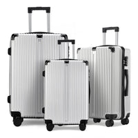 3pcs Luggage with Corner Protectors 20/24/28-Inch Durable Hard Shell 360 Spinner Wheels Multifunctional Large Capacity Lightweig Good Vibrations