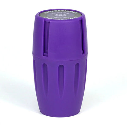 1/12Packs Wine Barrel Shaped Tobacco Grinder Plastic Herb Storage Jar Portable 45*80mm Manual Herb Crusher Smoking Accessories Good Vibrations