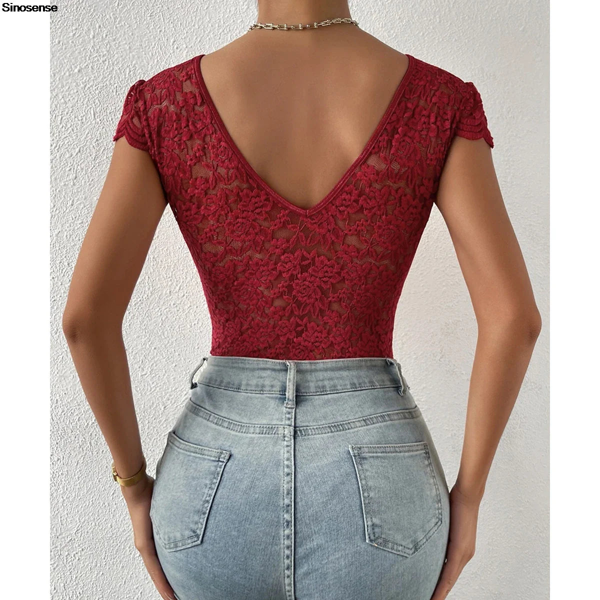 Neck Backless Elegant Bodysuits Y2K for Club Party Wear