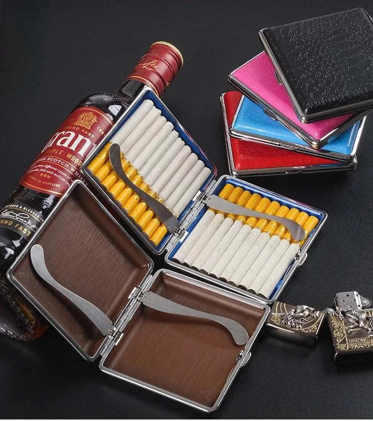 Plastic Cigarette Case Box Holder Tobacco Cigar Cigarette Clip Storage Box Case Container For 20 Cigarettes Storage Case Box Good Vibrations Adult Super Store