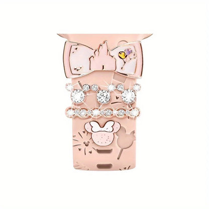 Adorable Cartoon-Themed Watch Strap Charms & Decorative Buckles for a Stylish Wristwear Upgrad Good Vibrations