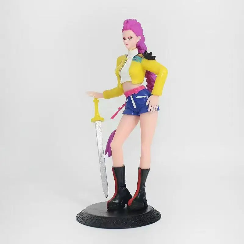 Kpop Demon Hunter Figura Rumi Mira Zoey Anime Model Collectible Statues Toys Decorative Items for Fans Good Vibrations