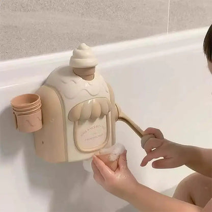 Bath Bubble Toy Funny DlY Ice Cream With Foam Good Vibrations