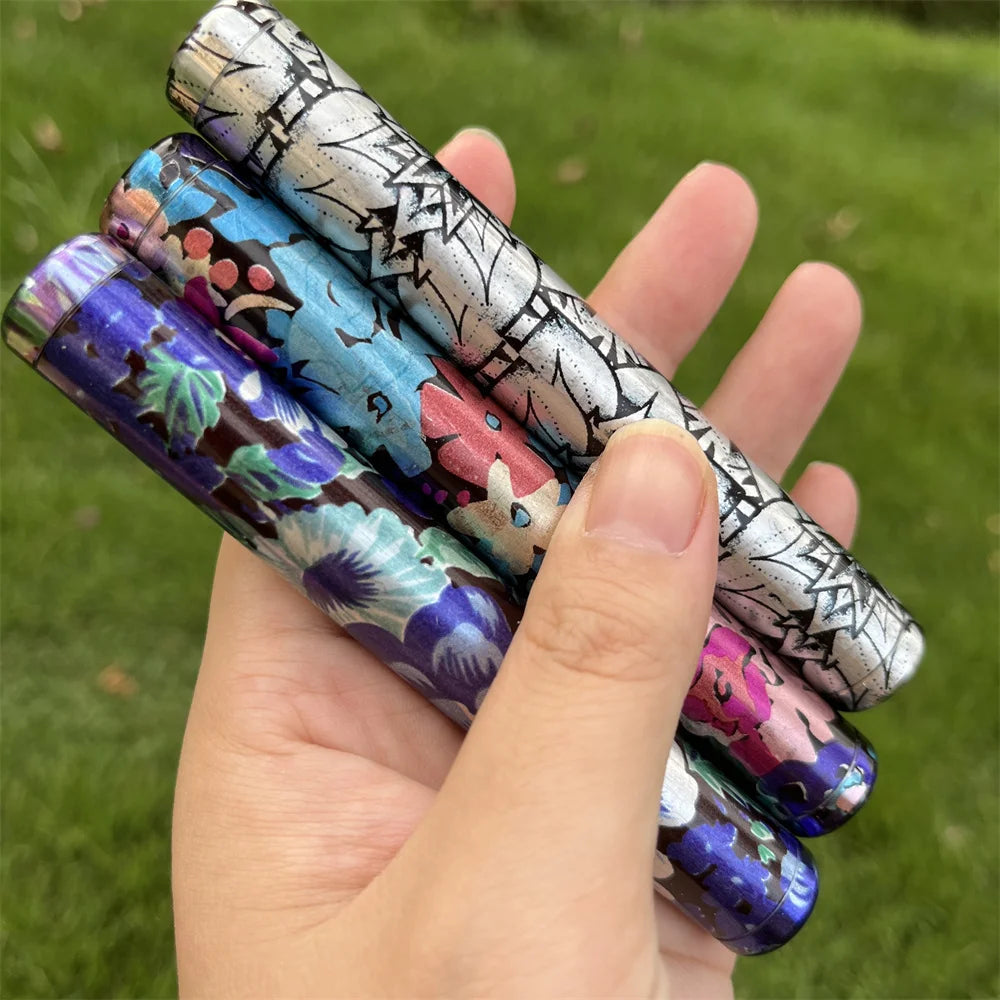 Printing Colors Proof Waterproof Cigarette Holder Aluminum Cigar Airtight Container Travel Storage Tube Smoking Accessories Good Vibrations Adult Super Store
