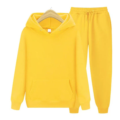 Jogging Women's Tracksuit Casual Women's Sports Suit Loose and Comfortable Daily 2024 Stripe Hoodie Two Piece Set Matching Sets Good Vibrations