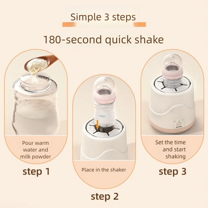 Adjustable Electric Baby Milk Blender Without Lumps 3 Modes Electric Powder Mixer Easy To Use Universal Milk Preparation Machine Good Vibrations