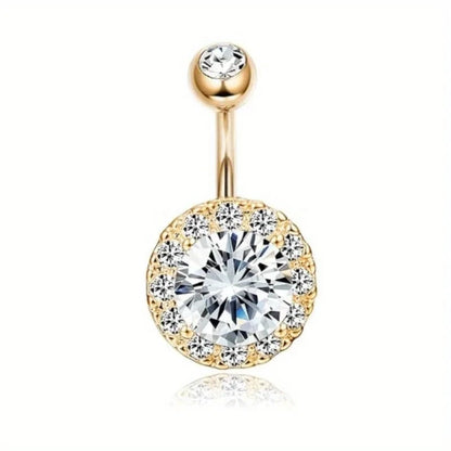 Drperfect 1PCS Stainless Steel Belly Button Ring Belly Rings for Women Pearl Sparkling Belly Piercing Butterfly Piercing Jewelry Good Vibrations Adult Super Store