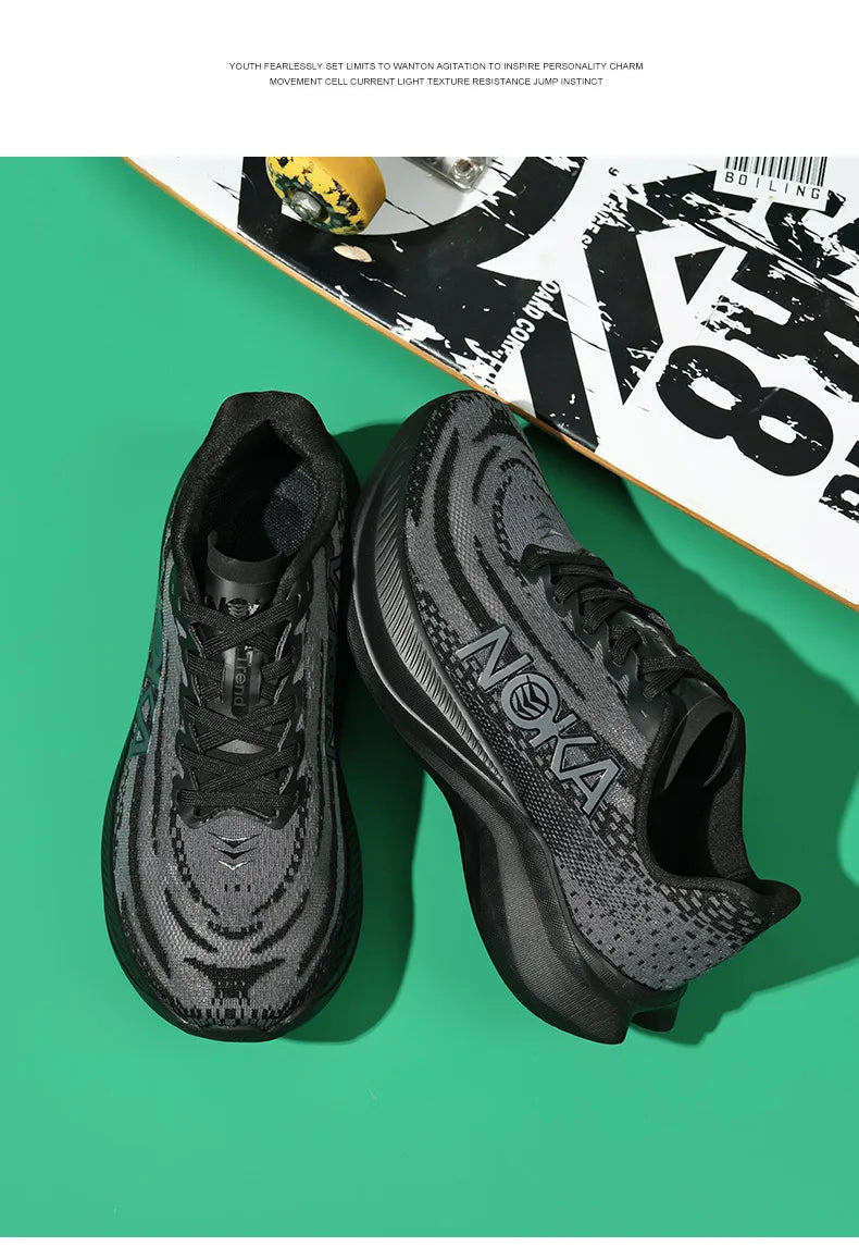 Men Women High Quality Light Running Shoes Cushion Training Shoes Lightweight Wear-Resistant Sneakers Good Vibrations