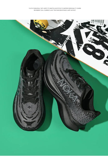 Men Women High Quality Light Running Shoes Cushion Training Shoes Lightweight Wear-Resistant Sneakers Good Vibrations